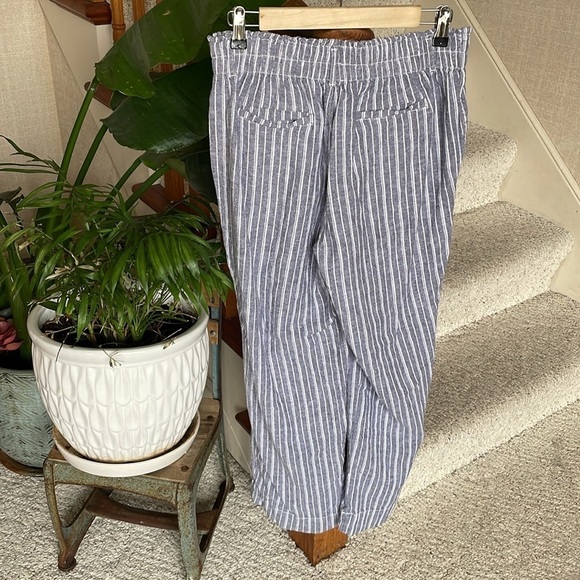 Briggs Coastal Linen Striped Beach Pants - Picture 5 of 9